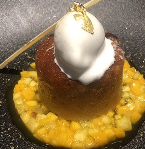 The Colette rum baba